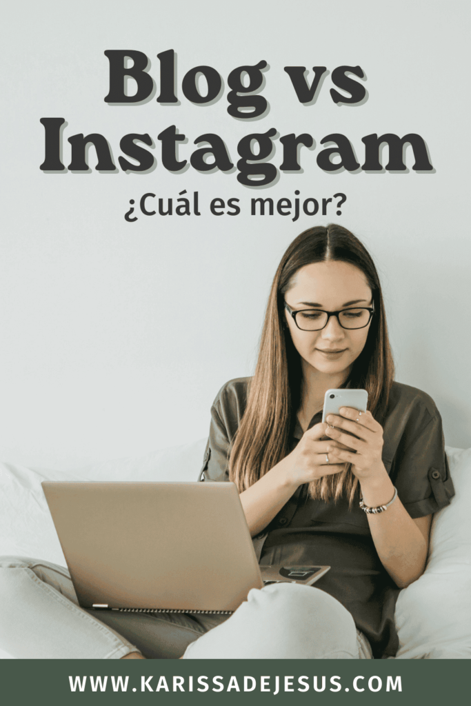 blog vs instagram